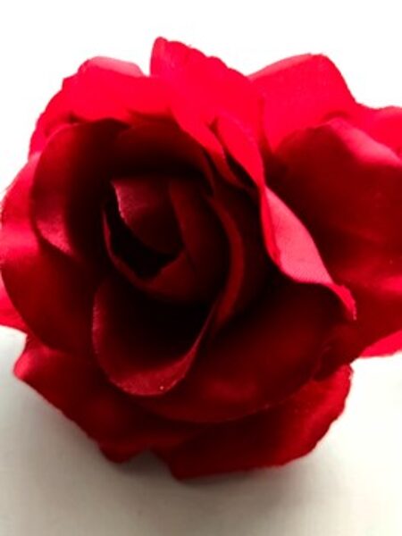 Artificial flowers No. 129 - rose head red