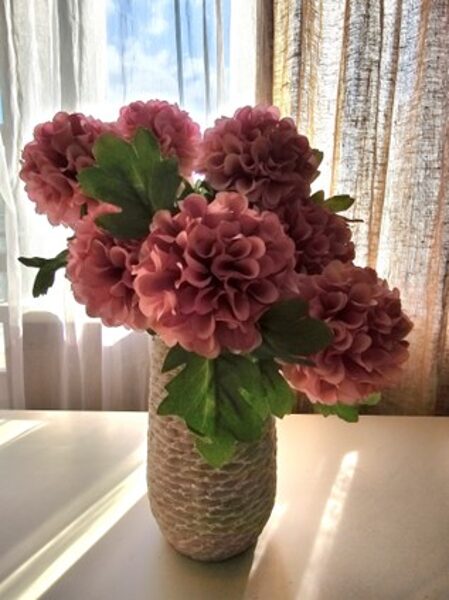 Artificial flowers No. 222 - bouquet of dahlias