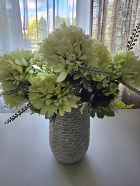 Artificial flowers No. 238 - bouquet of chrysanthemums