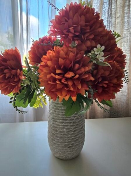 Artificial flowers No. 240 - bouquet of chrysanthemums