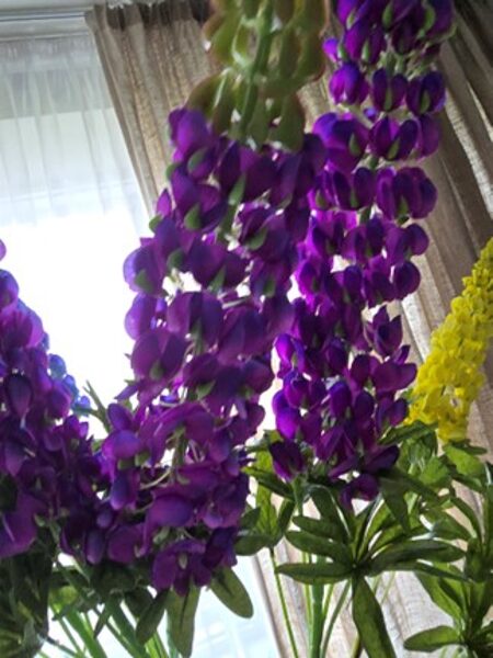 Artificial flowers No. 248 - lupine violet