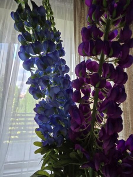 Artificial flowers No. 249- lupine blue