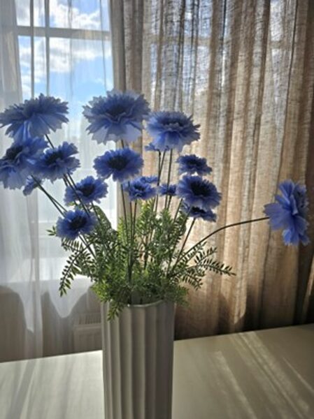 Artificial flowers no. 253- black seed