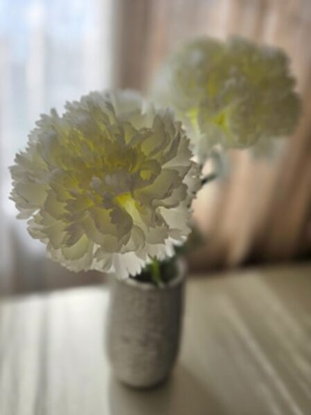 Artificial flowers No. 277-carnation