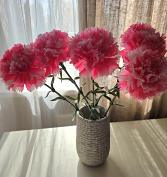 Artificial flowers No. 279-carnation