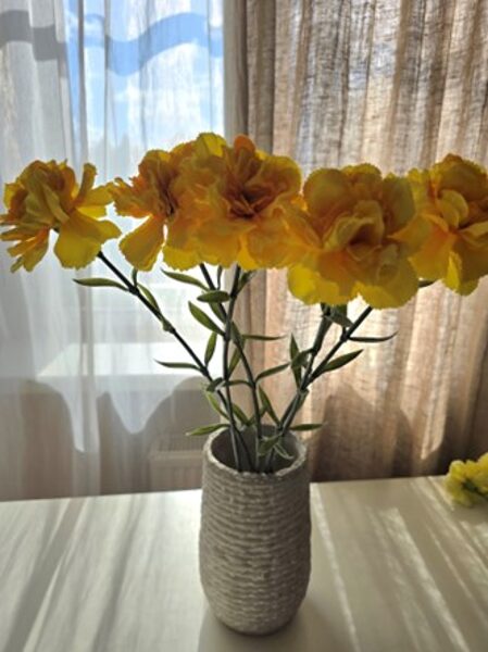 Artificial flowers No. 284 - carnation