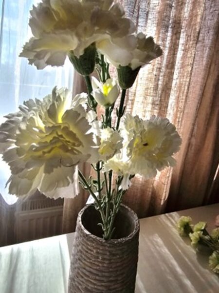 Artificial flowers No. 295 - carnation