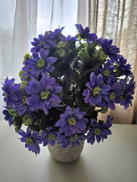 Artificial flowers No. 298 - bouquet of chrysanthemums