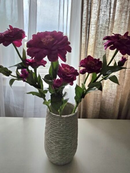 Artificial flowers No. 302 - zinnia