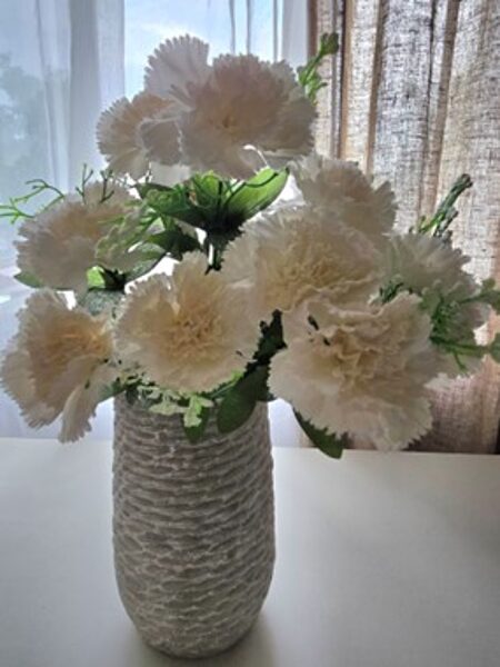 Artificial flowers No. 306 - bouquet of carnations