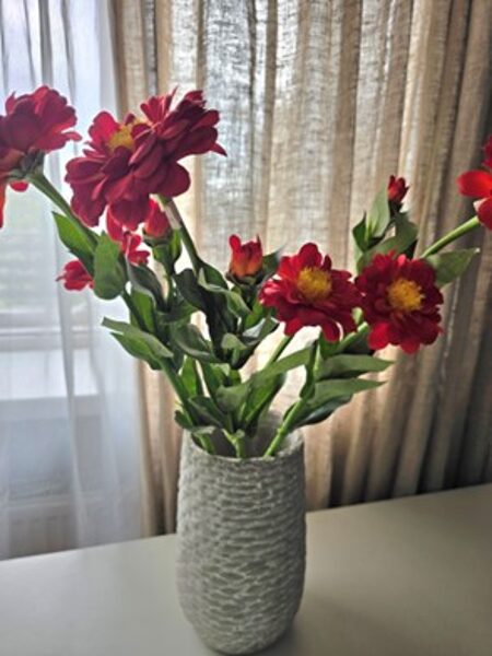 Artificial flowers No. 309 - zinnia