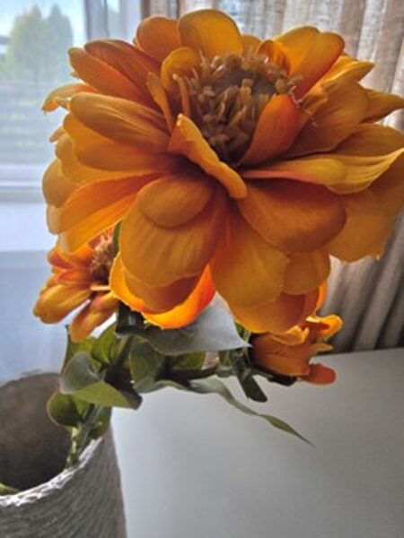 Artificial flowers No. 312 - zinnia