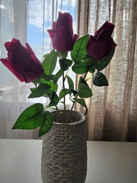 Artificial flowers No. 327 - rose