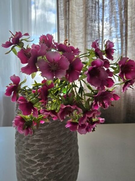 Artificial flowers No. 390 - bouquet of student carnations