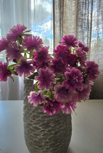 Artificial flowers No. 391 - bouquet of student carnations