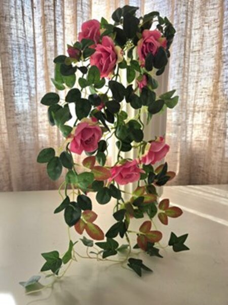 Artificial flowers no. 491- twisted rose