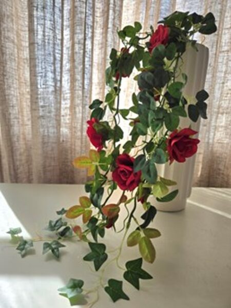 Artificial flowers no. 492- spiral rose
