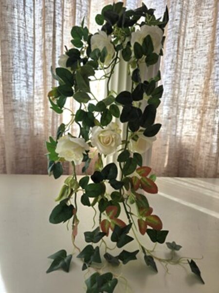 Artificial flowers no. 494- twisted rose