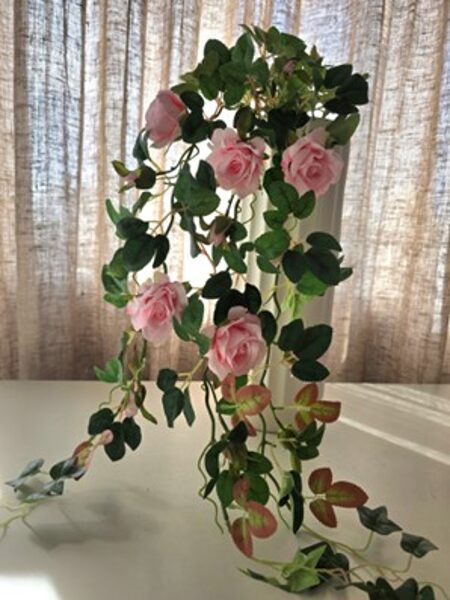 Artificial flowers no. 495- twisted rose