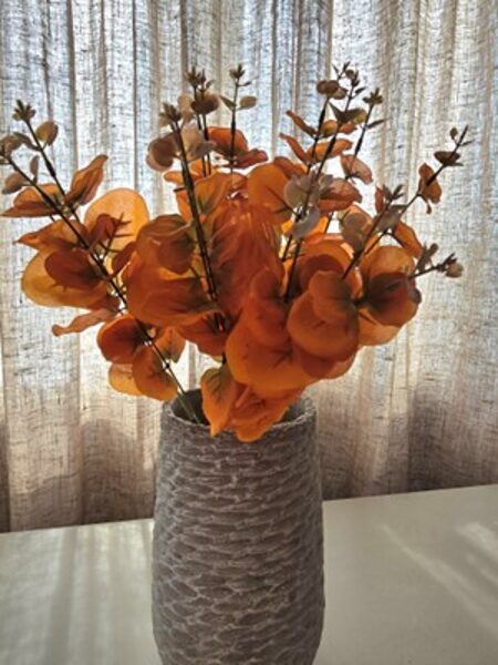 Artificial flowers no. 496- eucalyptus bouquet