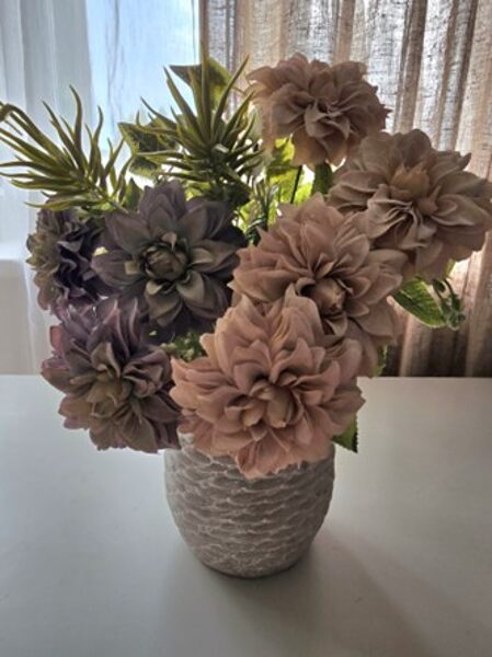 Artificial flowers No. 553 - bouquet of dahlias