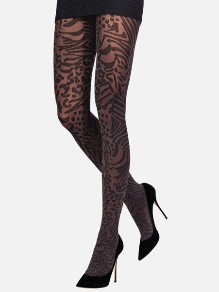 tights 5B02.1.33 black heather grey
