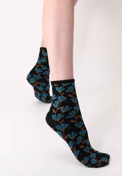 socks  Fashion in Bloom black/cobalto