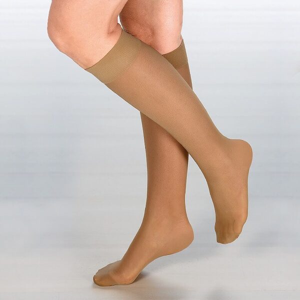 knee highs Doppiofilo22 dorato