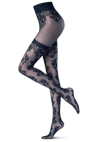 zeķubikses Flower Gentian black