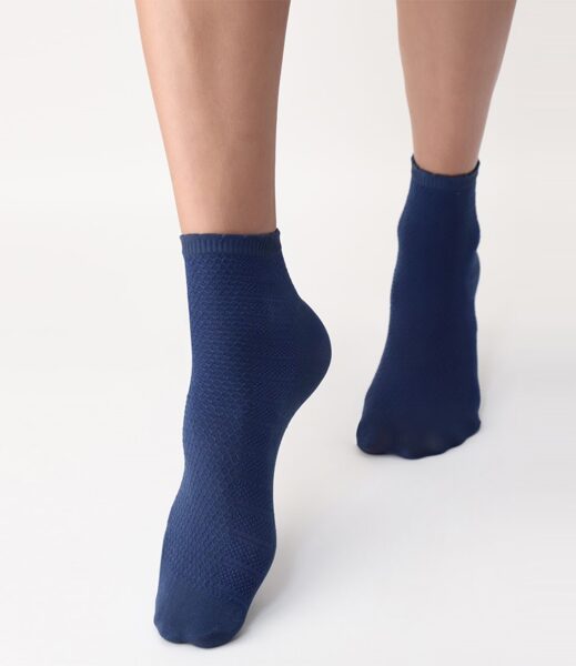  socks 2P twins sneakers socks Harmonic marine