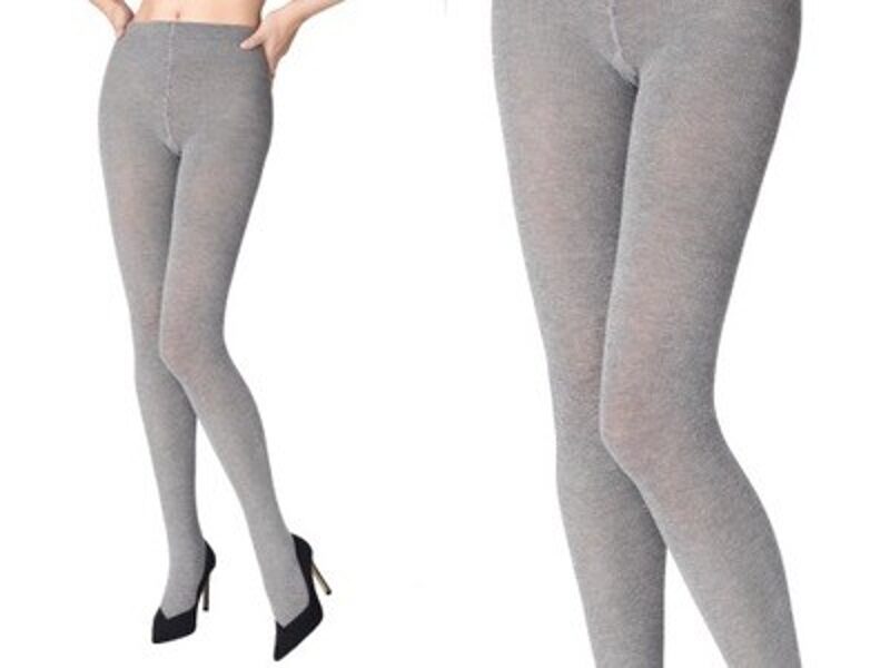 tights Cotton120 light melange