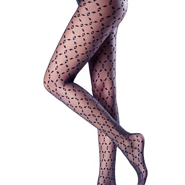 tights Graphic Puzzle zeķubikses blue