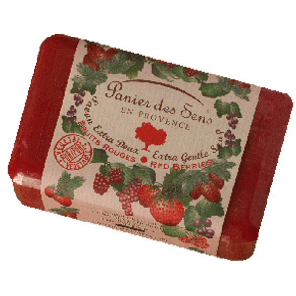 Shea butter soap red berry, 200g