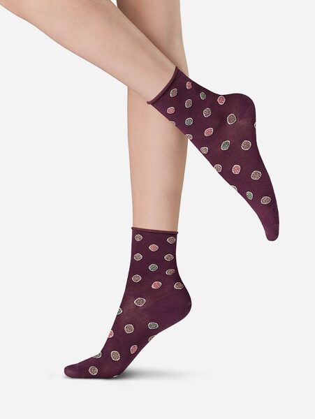 socks Graphic Rainbow bordeaux