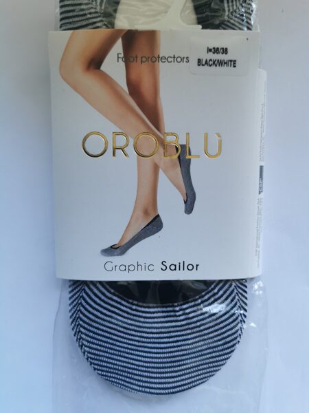 foot protectors Graphic-Sailor black /white