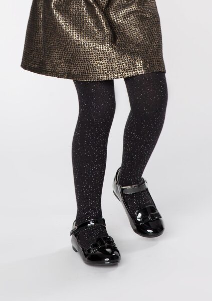 tights Julia stars black/silver
