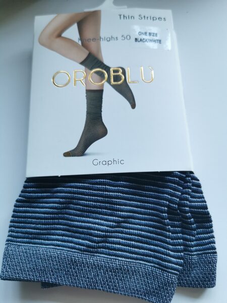 socks Stripes black/white